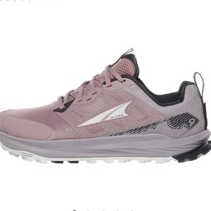 Altra Lone Peak 9 Women's Athletic Shoes - Mauve and Gray